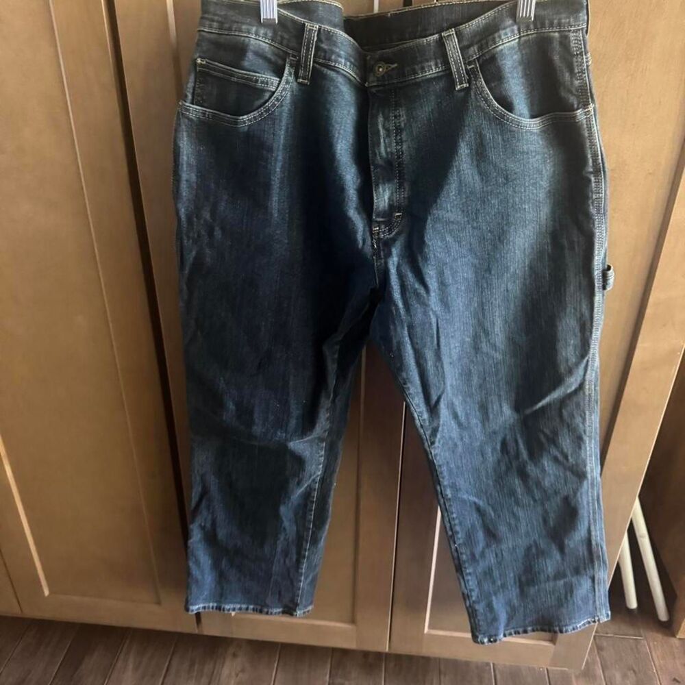 Dickies Men's Blue and Navy Jeans